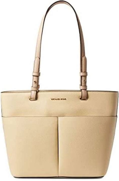 Michael Kors Bedford Medium Top Zip Pocket Tote Buttermilk 